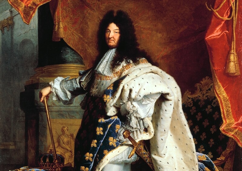 Louis XIV fashionable clothes