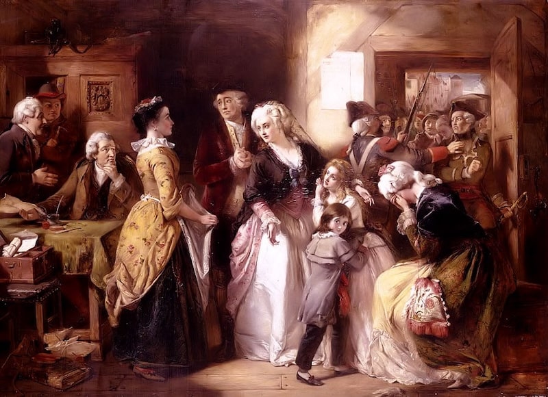 Arrest of Louis XVI and Marie-Antoinette at Varennes