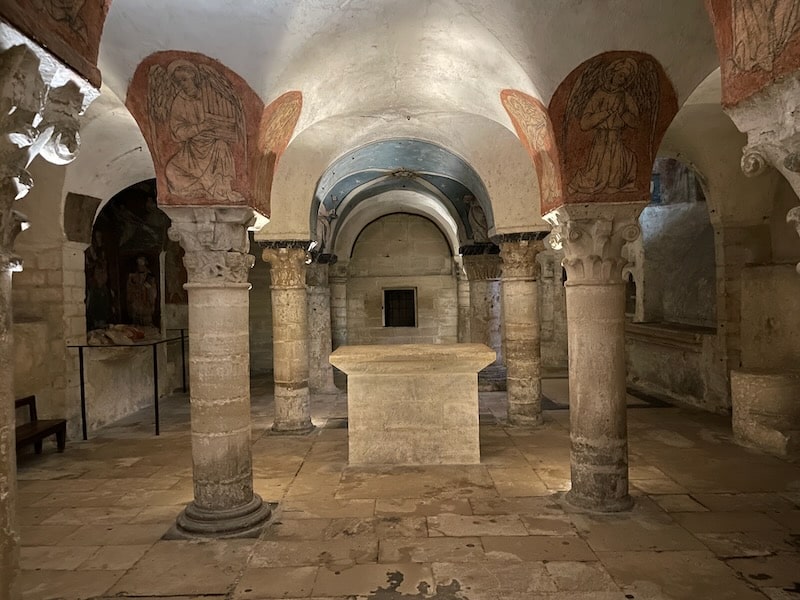 Bayeux Cathedral crypt