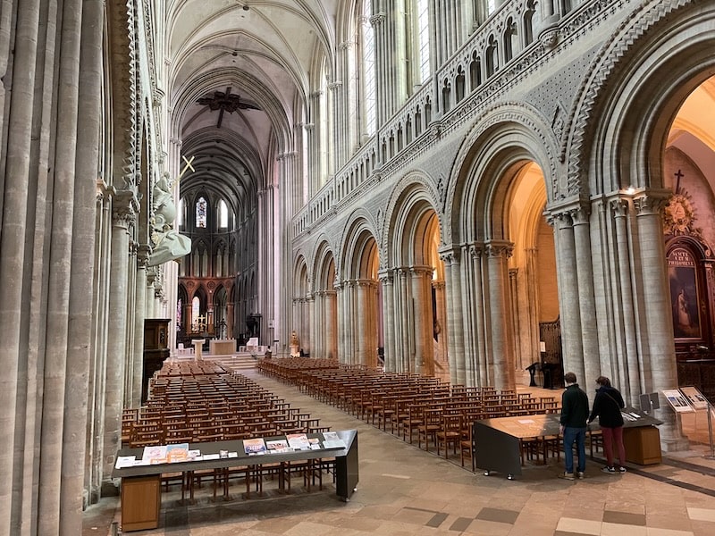 Interior of Bayeux Cathedral