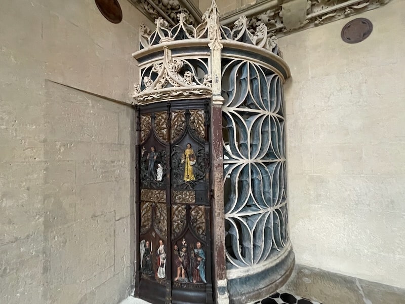 Cluny Museum chapel, the lower part