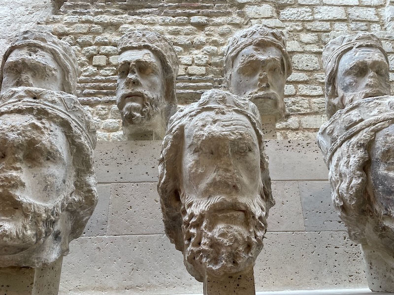 Cluny Museum, heads of Kings of Judah