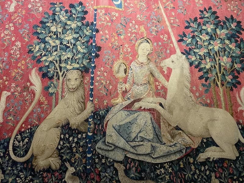 Lady and the Unicorn tapestries - Sight
