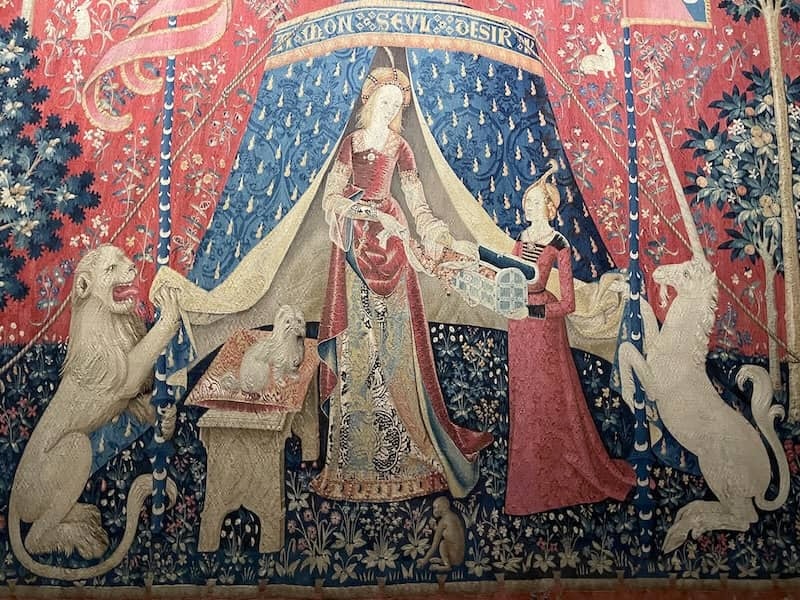 Lady and the Unicorn tapestries - A mon seul desir