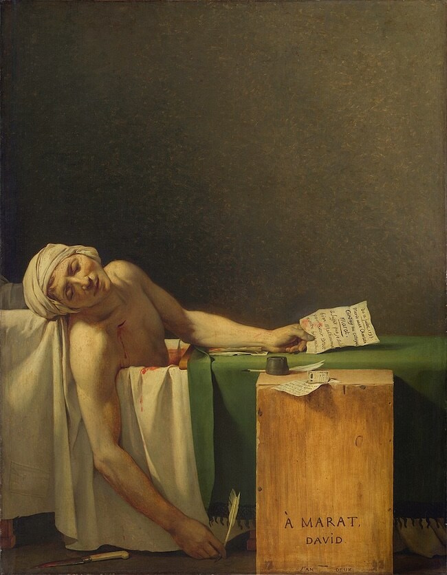 death of marat 