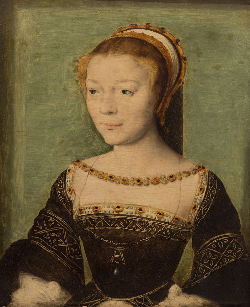 The Duchess of Etampes, mistress of Francois I