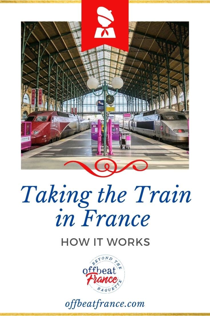 how to travel france by train
