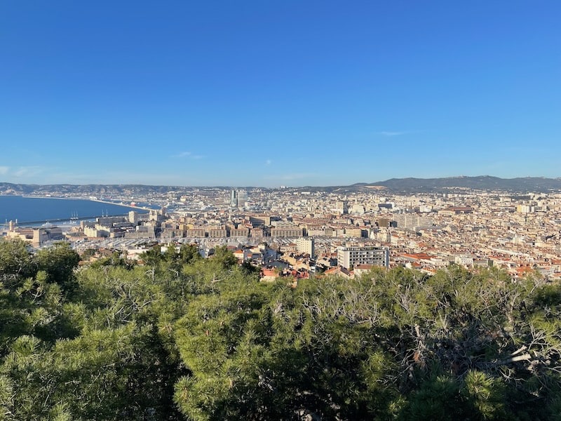 View of Marseille from Notre-Dame de la Garde