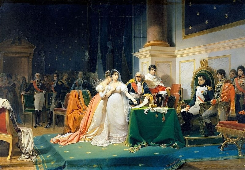 Divorce of Napoleon and Josephine in 1809