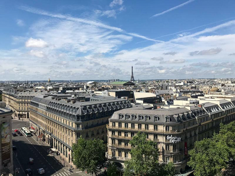 Secret Paris: Free Views from Galleries Lafayette Rooftop, La