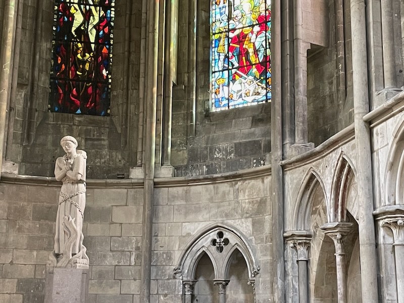 Joan of Arc chapel at Rouen Cathedral