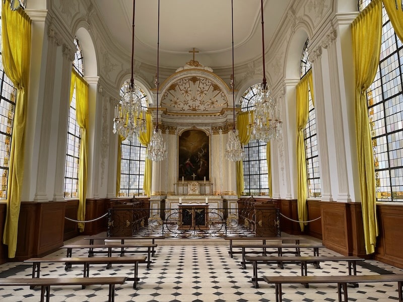 Chapel at the Joan of Arc Historial in Rouen