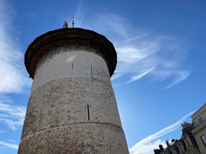 Do-called dungeon of Joan of Arc in Rouen France