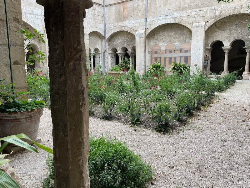 The cloister at Saint Paul de Mausole in Saint Remy de Provence